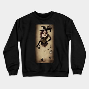 Steampunk Witch Crewneck Sweatshirt